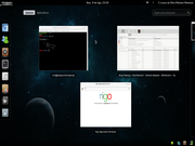 Gnome Sabayon 64 bits gnome